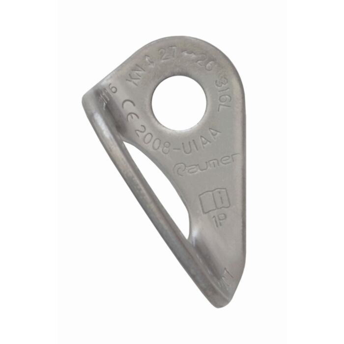 Raumer Placchetta inox Rock Ø12 piastrina versione Marina