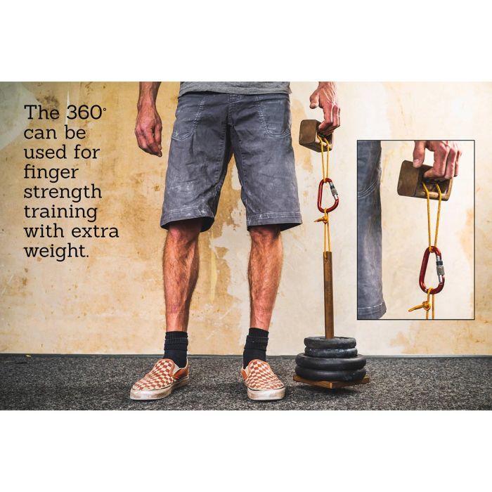 Captain Fingerfood Hangboard 360° trave arrampicata portatile