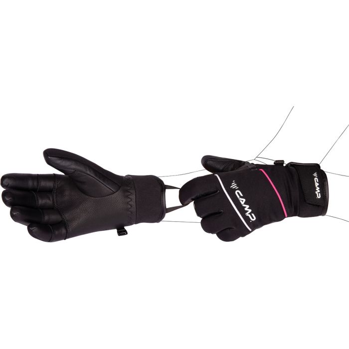 CAMP G Hot Wool Dry Lady guanti alpinismo da donna