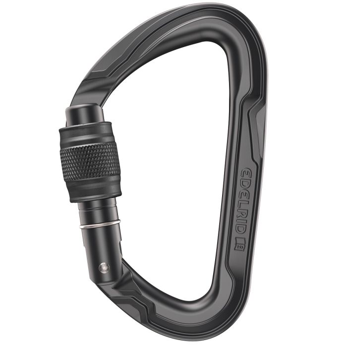 Edelrid Pure Screw moschettone a ghiera arrampicata