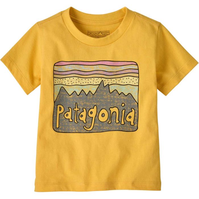 Patagonia Baby Fitz Roy Skies magliette bambino