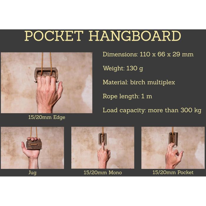 Captain Fingerfood Pocket trave arrampicata portatile
