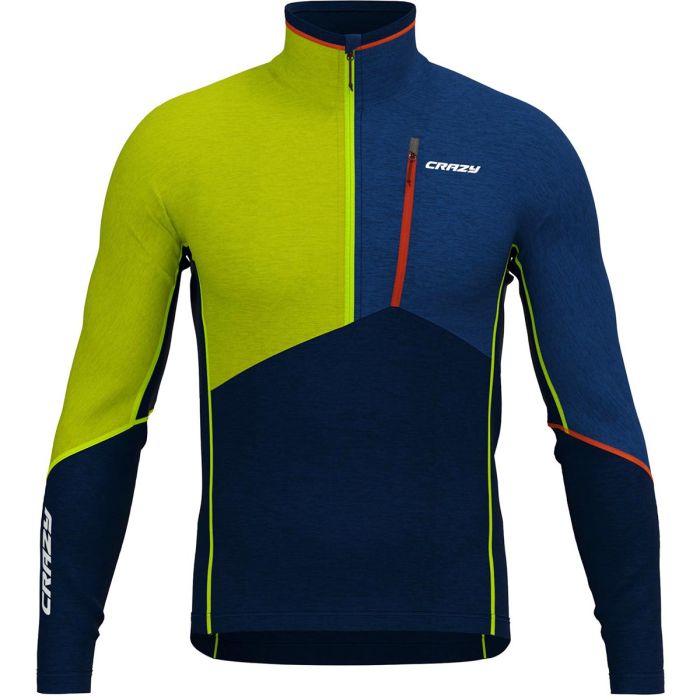 Crazy Pull Flame Men's pile polare tecnico