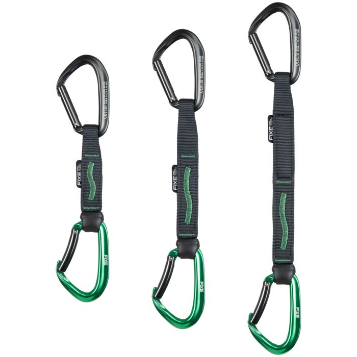 Fixe Pack 4 Puput Wide set rinvii arrampicata