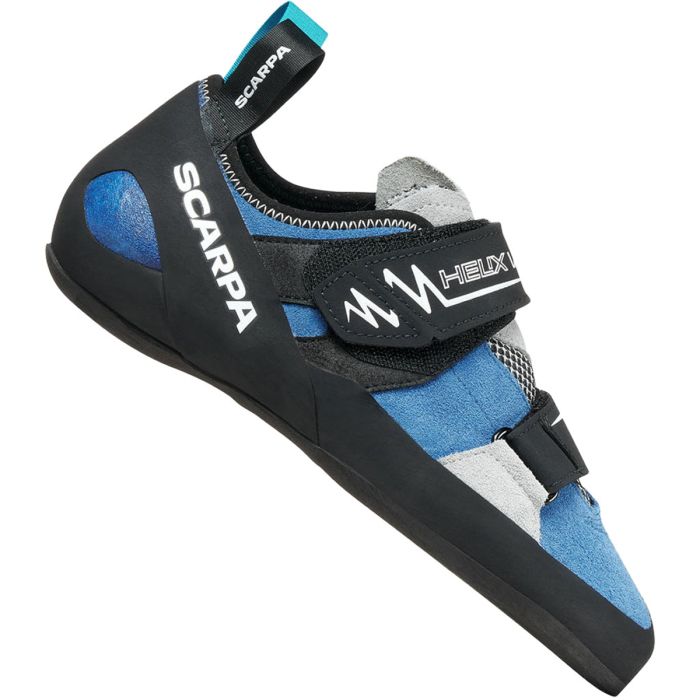 SCARPA Helix V Hyper Blue/Silver scarpette arrampicata uomo