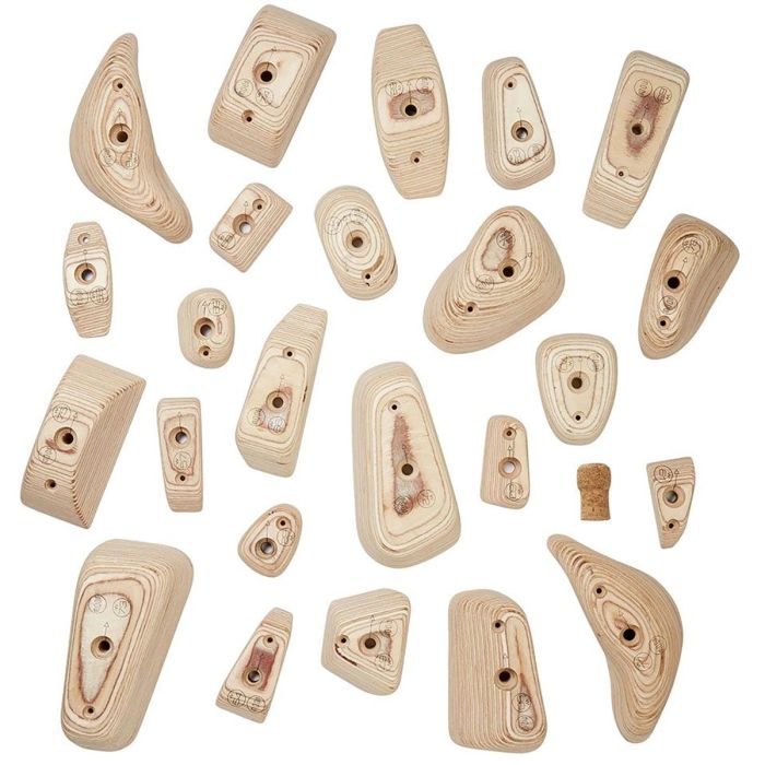 Moon Wood Holds Set C 24 prese arrampicata